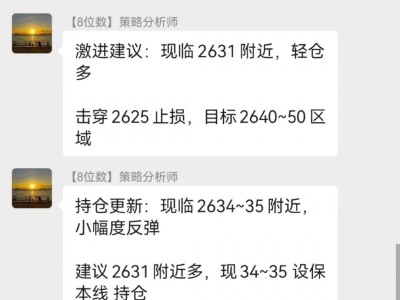 24.12.6今晚非农黄金逆转大涨30美金多单获利 看2660