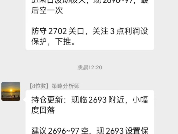 24.11.8黄金大逆转70美金涨至2700上方空单获利 本周收官