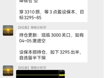 25.5.1黄金暴跌失守3260 大空看新低
